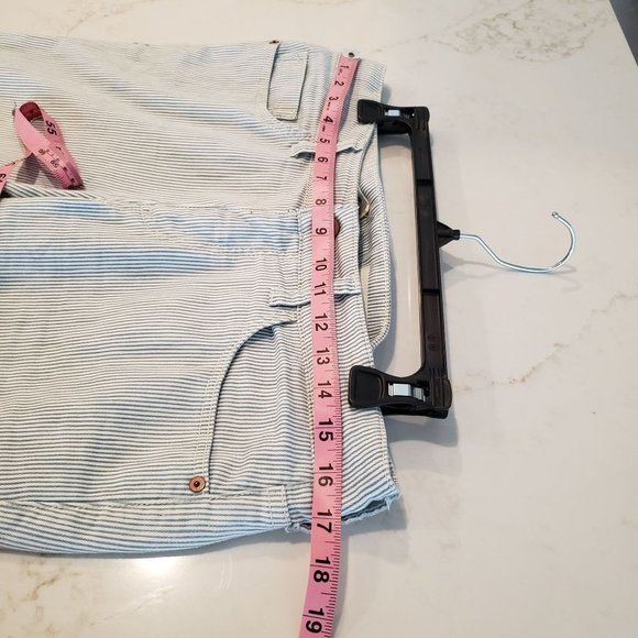 PILCRO & The Letterpress by Anthropologie Mid Rise Skinny Striped Pants, Size 29 - Picture 3 of 9